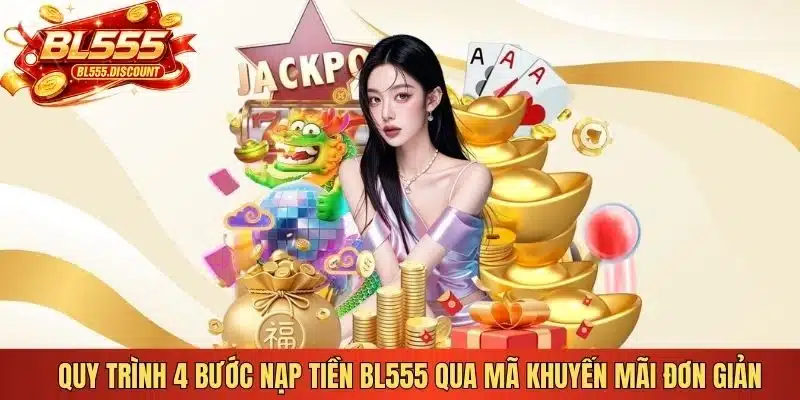 Quy trình 4 bước nạp tiền qua mã khuyến mãi đơn giản